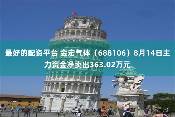 最好的配资平台 金宏气体（688106）8月14日主力资金净卖出363.02万元