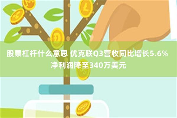 股票杠杆什么意思 优克联Q3营收同比增长5.6% 净利润降至340万美元