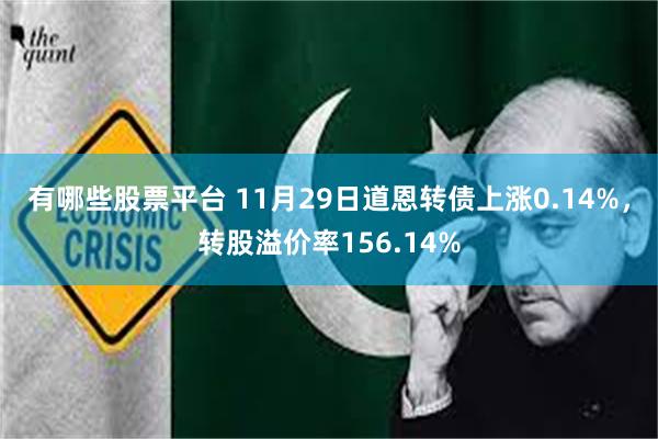 有哪些股票平台 11月29日道恩转债上涨0.14%，转股溢价率156.14%